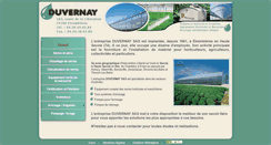 Desktop Screenshot of duvernay.fr